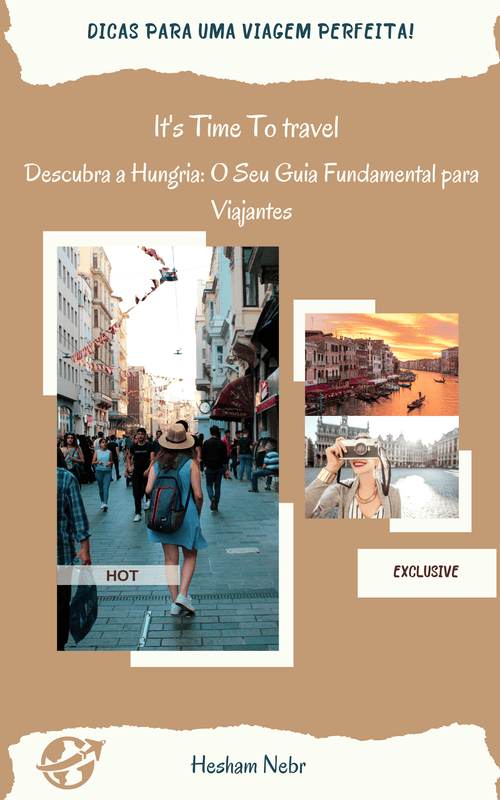 A travel guide highlighting Hungary’s rich culture, cuisine, and tourist spots -  Portuguese